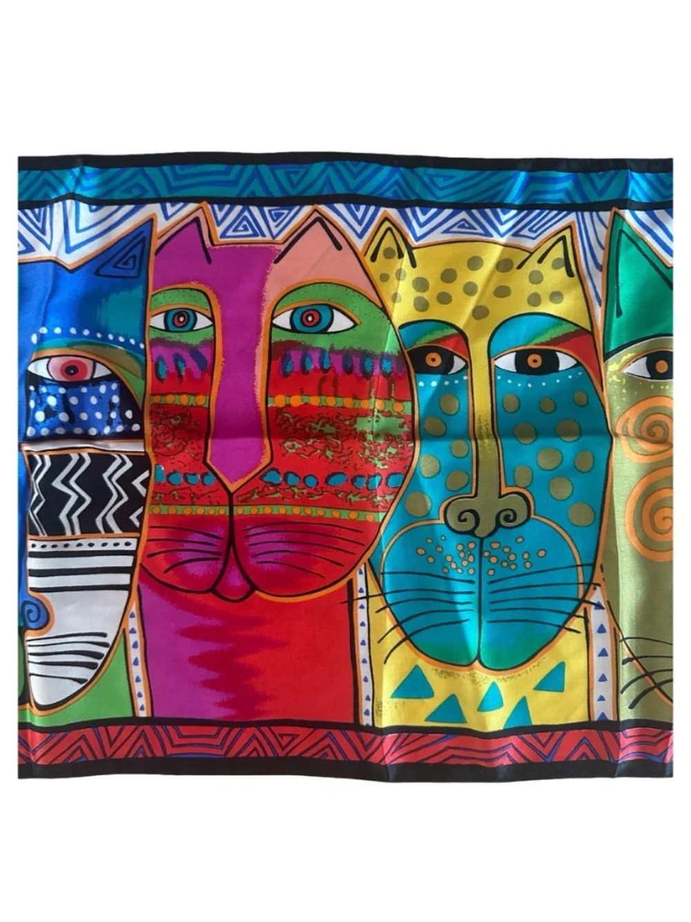 Multicolor Rectangle Scarf  11